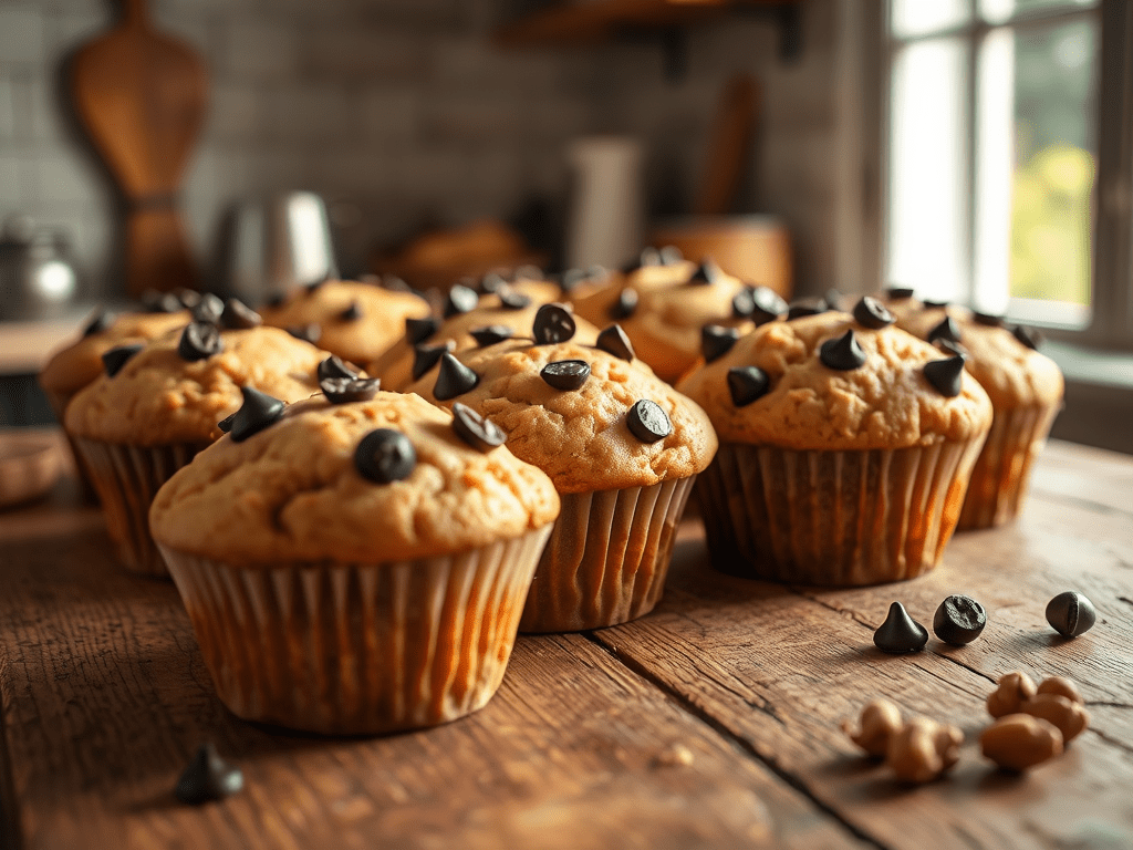Irresistible Hazelnut Chocolate Chip Muffin&nbsp;Recipe